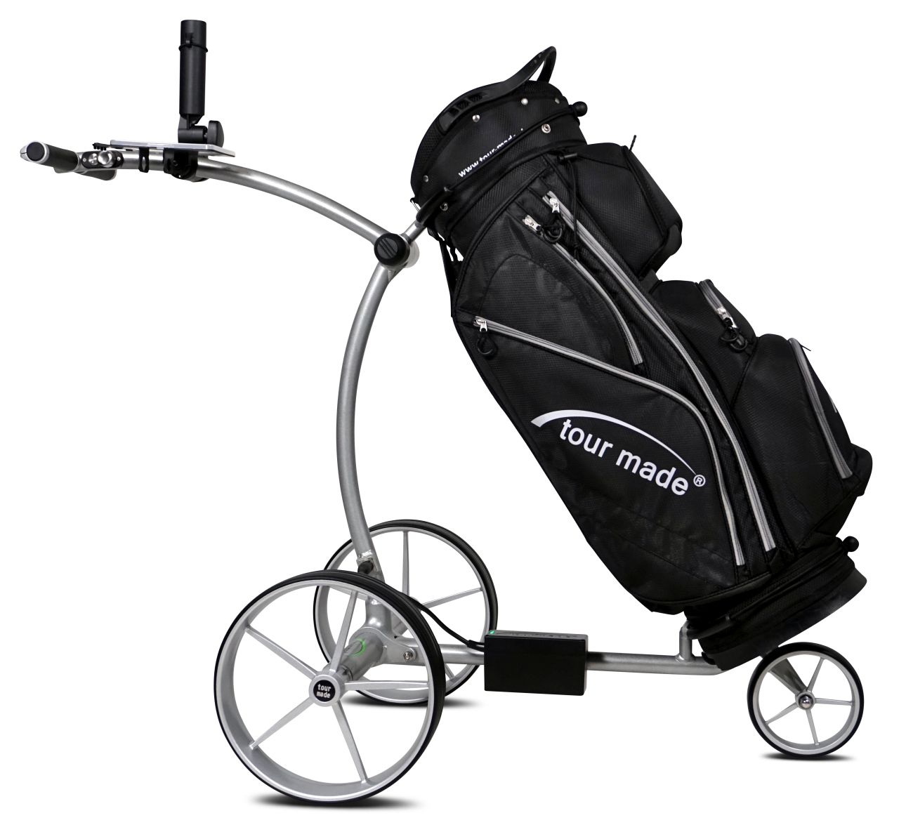 Tour Made RT-650S Electric Golf Trolley Frame silver